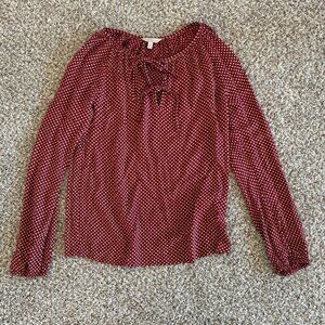 Like New Women’s Lucky Brand Long Sleeve Blouse Size Small
